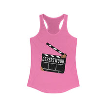 Load image into Gallery viewer, Desertwood Classic "Movie Slate" Racerback Tank (Sizes run smaller than usual)