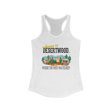 Load image into Gallery viewer, Desertwood Classic "Where The West Was Filmed" Racerback Tank (Sizes run smaller than usual)