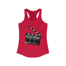 Load image into Gallery viewer, Desertwood Classic "Movie Slate" Racerback Tank (Sizes run smaller than usual)