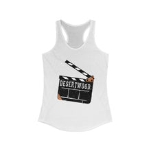 Load image into Gallery viewer, Desertwood Classic "Movie Slate" Racerback Tank (Sizes run smaller than usual)