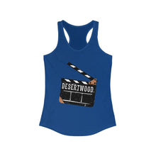Load image into Gallery viewer, Desertwood Classic "Movie Slate" Racerback Tank (Sizes run smaller than usual)
