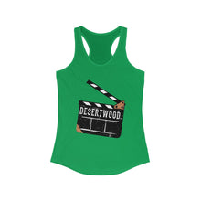 Load image into Gallery viewer, Desertwood Classic "Movie Slate" Racerback Tank (Sizes run smaller than usual)
