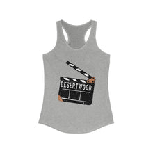 Load image into Gallery viewer, Desertwood Classic "Movie Slate" Racerback Tank (Sizes run smaller than usual)