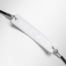 Load image into Gallery viewer, DESERTWOOD Engraved Bar String Bracelet
