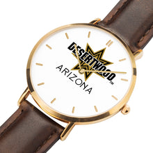 Load image into Gallery viewer, DESERTWOOD STAR watch with leather band