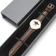 Load image into Gallery viewer, DESERTWOOD STAR watch with leather band
