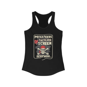 Desertwood Classic "Film Privateers" Racerback Tank (Sizes run smaller than usual)