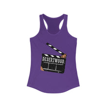 Load image into Gallery viewer, Desertwood Classic &quot;Movie Slate&quot; Racerback Tank (Sizes run smaller than usual)
