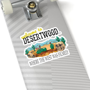 DESERTWOOD Filmed sticker