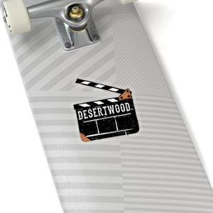 DESERTWOOD Movie Slate sticker