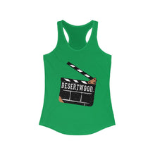Load image into Gallery viewer, Desertwood Classic &quot;Movie Slate&quot; Racerback Tank (Sizes run smaller than usual)
