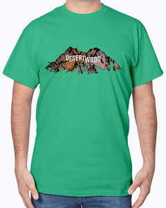 Desertwood Classic "Desertwood Sign" Gildan Cotton T-Shirt