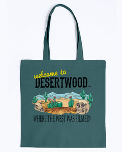 Desertwood Classic "Where The West Was Filmed" BAGedge Canvas Promo Tote