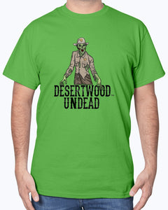 Desertwood Undead "New Sheriff In Town"Gildan Sign Cotton T-Shirt