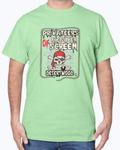 Load image into Gallery viewer, Desertwood Classic &quot;Privateers Of The Silver Screen&quot;Gildan Sign Cotton T-Shirt
