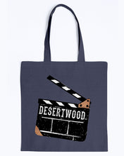 Load image into Gallery viewer, Desertwood Classic &quot;Movie Slate&quot; BAGedge Canvas Promo Tote
