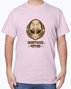 Desertwood Visitors "Light Walker"Gildan Sign Cotton T-Shirt