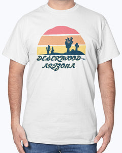 Desertwood Classic "Sunset"Gildan Sign Cotton T-Shirt