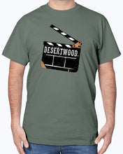 Load image into Gallery viewer, Desertwood Classic &quot;Movie Slate&quot; Gildan Cotton T-Shirt
