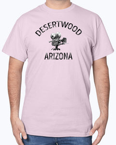 Desertwood Classic "Camera" Gildan Cotton T-Shirt