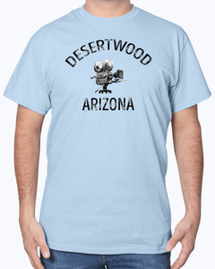 Desertwood Classic "Camera" Gildan Cotton T-Shirt