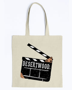 Desertwood Classic "Movie Slate" BAGedge Canvas Promo Tote