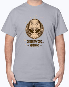 Desertwood Visitors "Light Walker"Gildan Sign Cotton T-Shirt